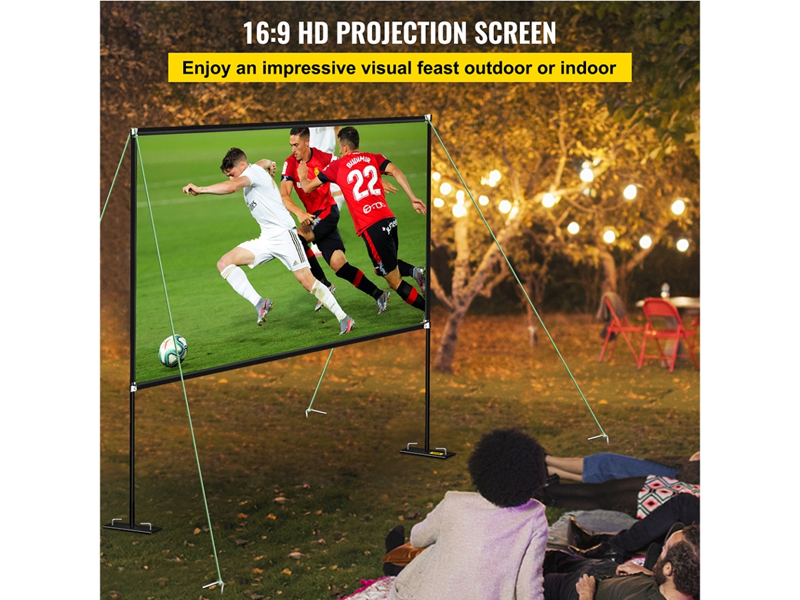 Tela Do Projetor VEVOR Vevor 16:9 Hd 80 Polegadas | Worten.pt