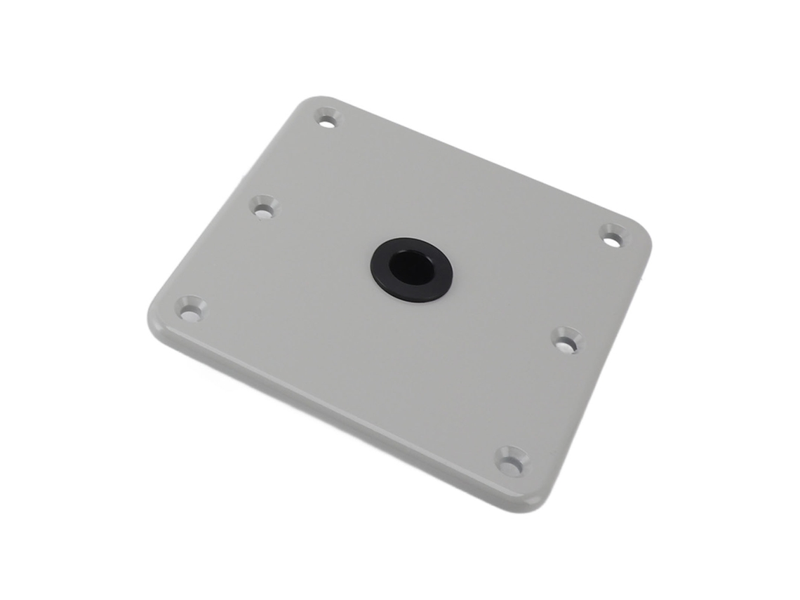 Assento De Barco Em Alumínio Laxiscreed Para Ambiente Marinho Com Base De 3/4 Polegadas