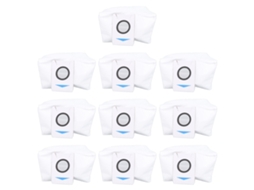 10 sacos Primerox para aspirador de pó Deebot X1 X1 Turbo, anti-vazamento, não tecido, substituição | S/BRAND