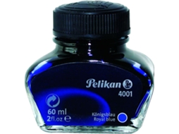 Tinta Pelikan 4001 No.76 Azul Real Pelikan Frasco 62.5 Ml