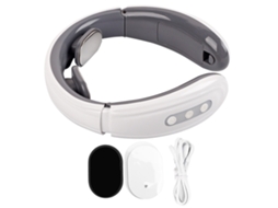 Massageador Elétrico De Vértebra Cervical Para Alívio Da Dor No Pescoço E Ombro, Instrumento De Fisioterapia Branco Aquaforge