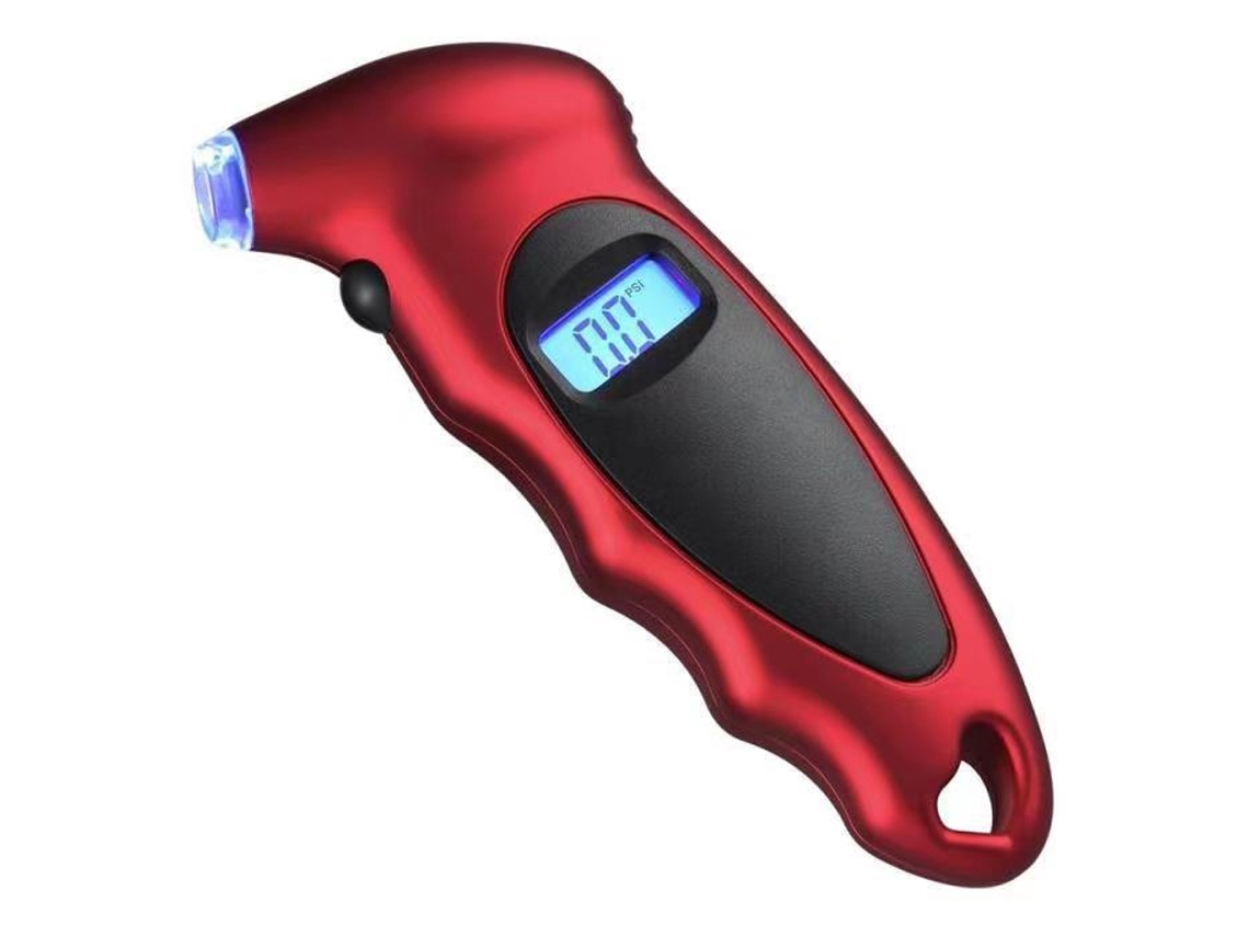 Medidor Digital Pneus Lcd Led Retroiluminado Compacto Carro