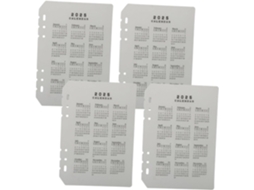 Conjunto De 4 Divisórias Para Pastas Cadernos, Divisórias Práticas Para Laptops E Cadernos