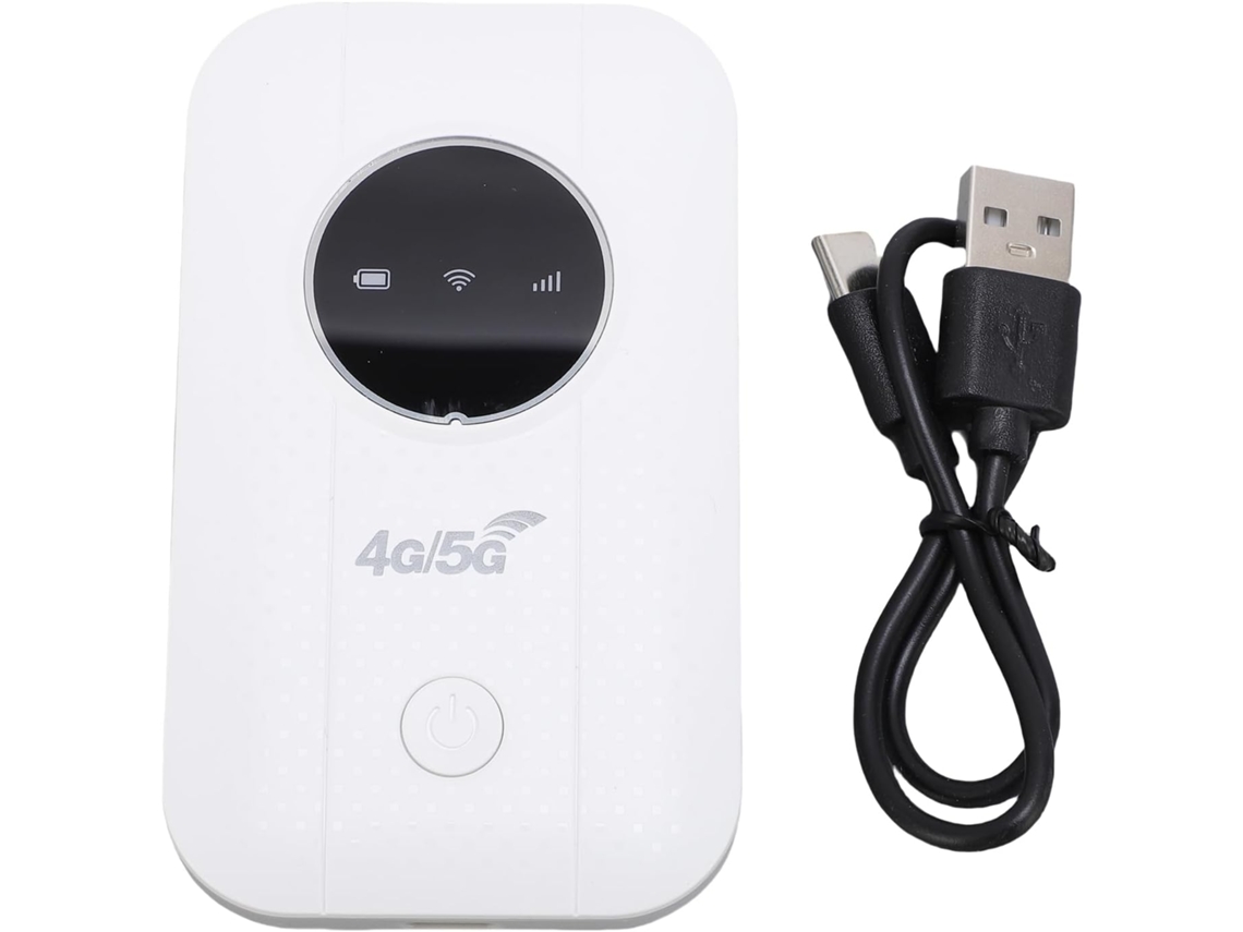 Roteador Wi-fi 4g Lte Com Bateria De 3650mah Para Mais 10 Horas Uso,