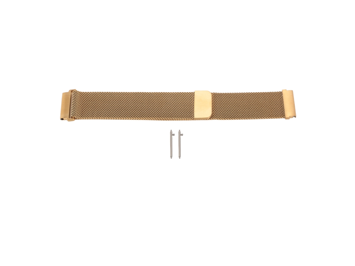 Cinta De Relógio De Aço Inoxidável Com Fecho Magnético Mesh Loop Para Smartwatch Gt3 22mm