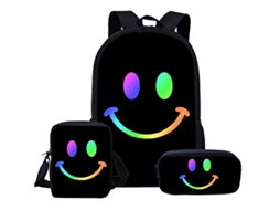 Mochila Marshmallow Dj Escolar Em Três Conjuntos Perfeita Aquaforge