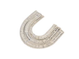 Pingente de Parede Tecido Rattan Decorativo Quarto Sala S/MARCA