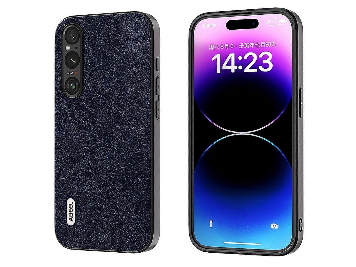 Capa De Celular Abeel Retro Litchi Texture Pu