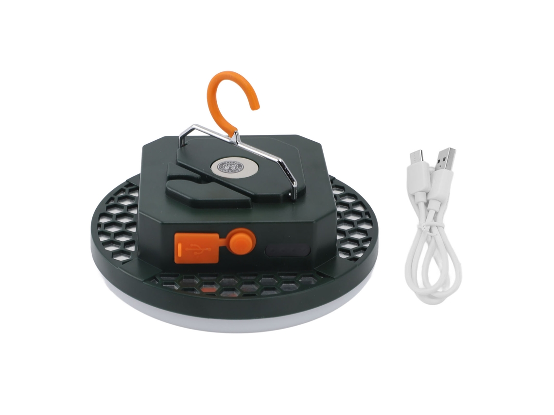 2026 lanterna de Camping Led Ultra Brilhante Impermeável 7500mah 4 Modos Luz Amarela para Exterior e Interior Emergência
