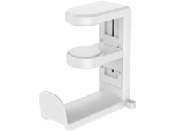 Gancho Ouvido, Suporte De Mesa Em Resina, Suporte Com Clipe Para Escritório Doméstico E Jogos, Gancho Branco