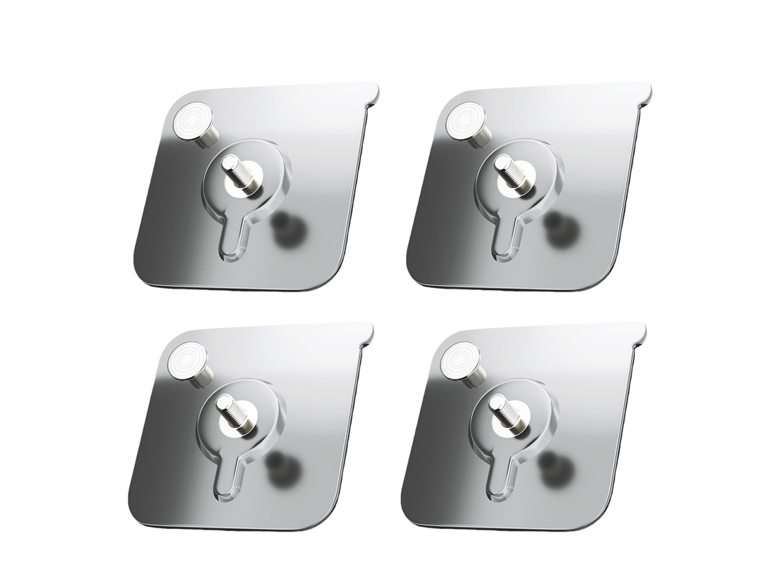 4pcs Gancho Autoadesivo Suporte De Parede Para Toalhas Gancho De Pano Para Banheiro Quarto