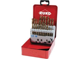 Conjunto de Brocas Helicoidais RUKO