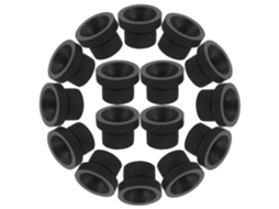 Conjunto De 50 Arruelas De Borracha Para Proteção Da Tampa Do Motor - Proteção Contra Arranhões