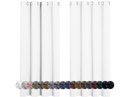 Cortina Blackout 70 X 200 Cm, Isolamento Uv, Conjunto Com 1 Unidade, Cortinas Opacas, Cortinas Internas, Para