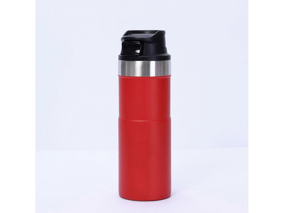 Caneca De Viagem Aço Inoxidável 16oz Vazamento Zero, Copo Térmico Café Isolado Vácuo Sem Bpa