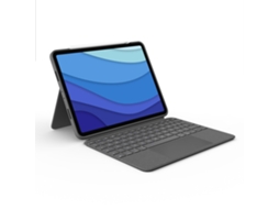 Capa Teclado LOGITECH Combo Touch For Ipad Pro 11-Inch 1St 2Nd And 3Rd Generation Cinzento Smart Connector Azerty Francês