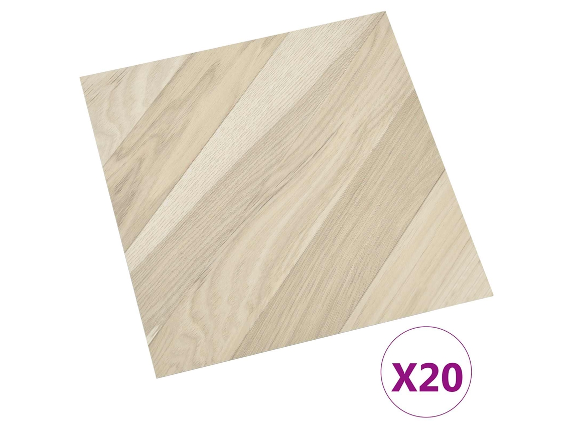 Pranchas de Piso Autoadesivo 30,5 X 30,5 Cm 20 Pcs Pvc MAISON EXCLUSIVE
