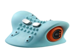 Lurelia Massajador Cervical, Portátil, Compacta, Shiatsu, Presente, Pescoço Ombros, 3x20x10cm, Azul