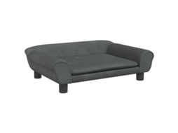 Kids Sofa, Kids Sofas Vidaxl Cinzeto Veludo (70 X 45 X 26 Cm)