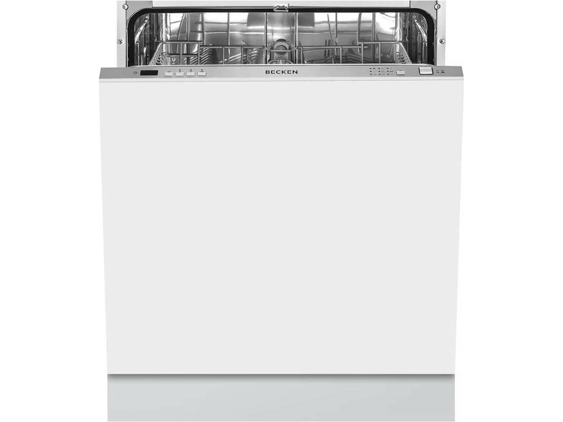 Máquina de Lavar Loiça Encastre BECKEN BBIDW5370 (Outlet Grade B - 12 Conjuntos - 59.6 cm - Painel Inox)