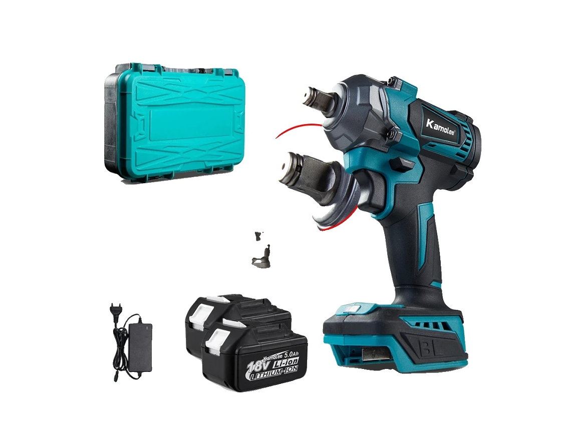 Chave De Impacto Elétrica, Recarregável, Torque De 1200n.m, Tipo A 7xfittings, Ue Oem