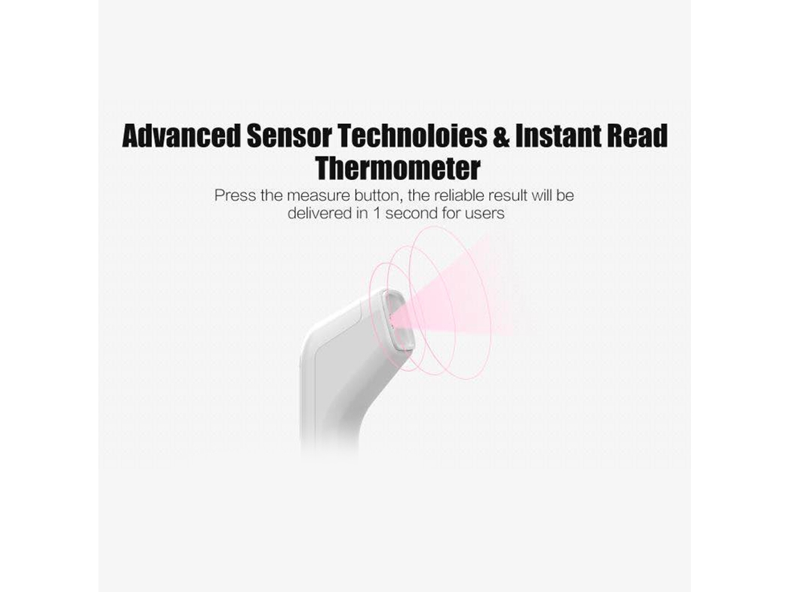 Termômetro Frontal Infrarrojo Ys-et03 Técnica Sensor Avanzada Leitura Imediata