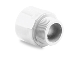 Macho Pvc Pressão Misto 40/50X1 1/4 Branco HIDROTEN