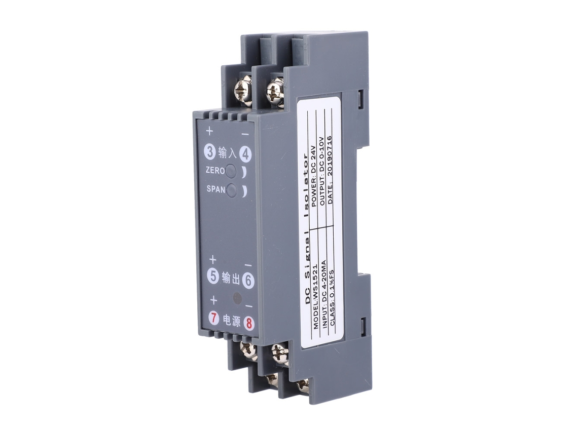 Módulo Isolador Conversor Ws1521 Dc 4-20ma Para 0-10v
