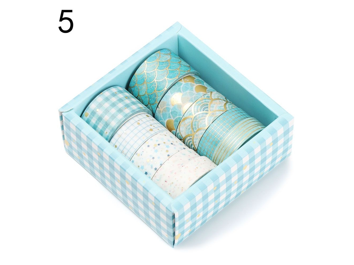 Fita Adesiva, 5 Unidades, Scrapbooking