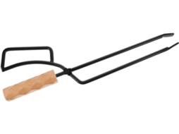 Pinça Com Cabo Ergonômico Ukcoco Para Churrasco, Camping E Lareira Portátil Fácil De Segurar