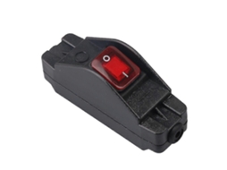 Interruptor de Cavo IP65 30A 220V com Botão e Luz Indicadora