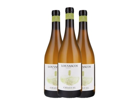 Vinho branco LOS VASCOS Chagual Sauvignon Branca Valle del Aconcagua (0.75 L - 3 Unidades)