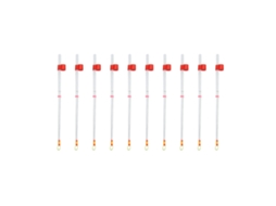 Vara de Pesca de Gelo Mini 10pcs 130mm Inverno