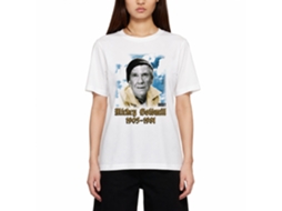Rockinstone Rocky Movie Mick Memorial White Adult T-shirt Size:m