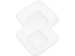 Kit De 2 Saboneteiras De Vidro Transparente Antiderrapantes, Com Design Elegante E Minimalista Para Banheiro, Cozinha E