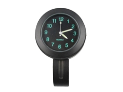 Reloj Para Moto Impermeable 7/8''-1'' Montaje Universal En Manillar De Motocicleta Resistente Al Choque De Alta Calidad