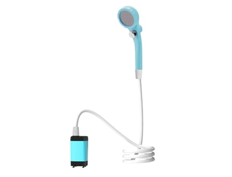 Chuveiro Portátil Para Camping Com Bateria Recarregável E Display De Temperatura, Conjunto Com Cabeça De Chuveiro Gigikill