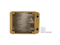 Tubo G4/1 Thread 18 Tubes 120mm Alumínio Pc Resfriamento De Água Heat Exchanger