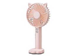 Azul Mini Ventilador Portátil Pequeno Noturno