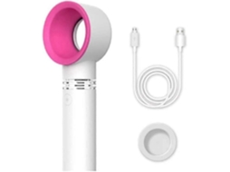 Mini Ventilador Portátil Recarregável Via Usb, Secador De Cílios, Mão Sem Hélices
