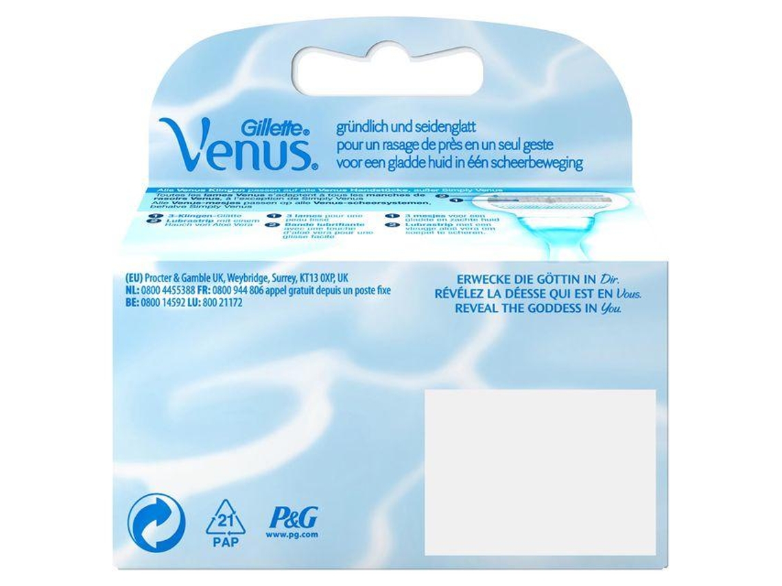 Gillette Venus Original Lâmina de Barbear 8 Unidadeses
