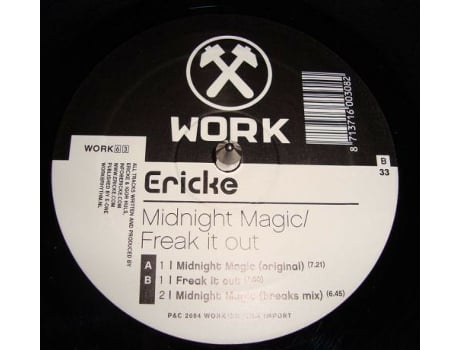Vinil Midnight Magic / Freak It Out Work Records
