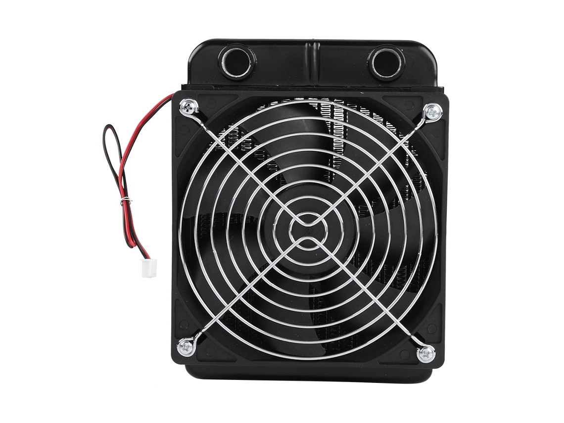 Radiador De Resfriamento De Água Para Cpu Com Rosca G1/4, 18 Tubos, 120mm E Ventilador
