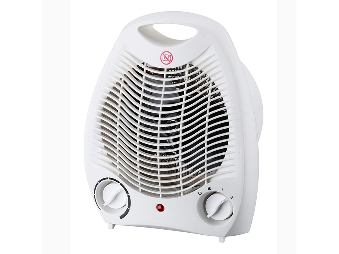 Ventilador Aquecedor Térmico Wl44002 2000w Branco, 2 Níveis E Proteção Contra Sobrecarga Igvtrade