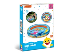 Piscina De 2 Aros Baby Shark Mondo Toys