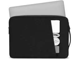 Mochila Para Macbook Air/pro 13,3, À Prova Dágua E Choque Com Bolso Para Acessórios, Preto
