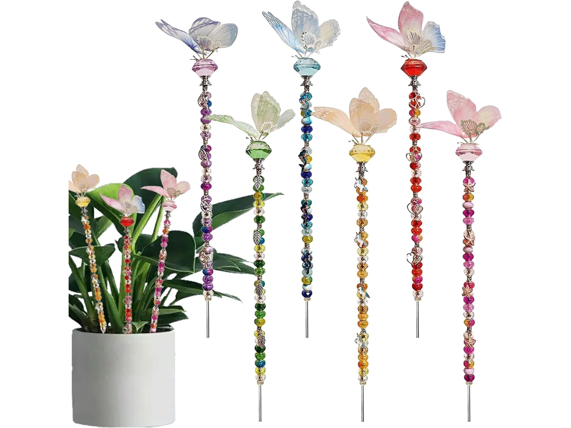 Kit de Estacas Jardim com Mi Angas Suporte para Plantas Fadas Decora o Externa Eventos e Horta VAYOTOY