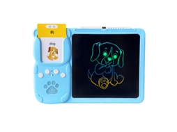 Prancheta De Desenho Lcd Para Crianças E Máquina De Desenho Com Leitor De Cartas