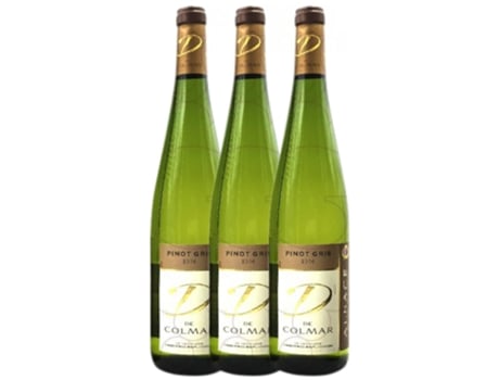 Vinho VILLE DE COLMAR Ville De Colmar Pinot Cinza Alsace Joven (0.75 L - 3 unidades)
