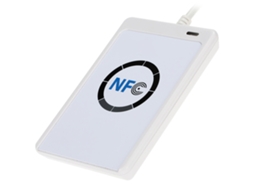 Leitor e Gravador Nfc Acr122u Rfid Sem Contato com Sdk e Cartão Ic Usb
